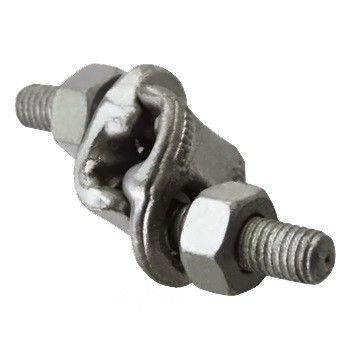 Clip de agarre de puño forjado de gota galvanizada para cuerda de alambre de acero inoxidable tipo B