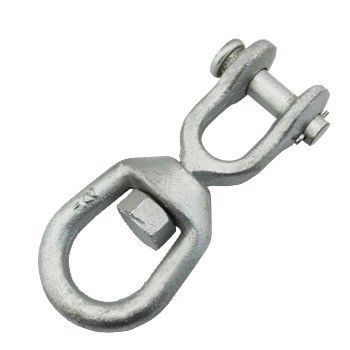 Cuello de la mandíbula Torno de carga de acero al carbono Rigging Hardware Cadena giratoria G-403