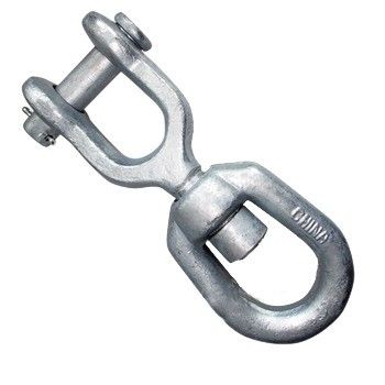 Cuello de la mandíbula Torno de carga de acero al carbono Rigging Hardware Cadena giratoria G-403