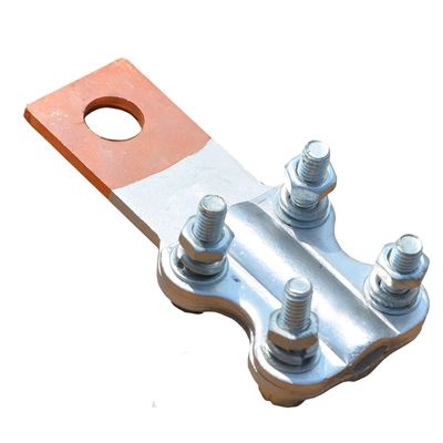 Equipo eléctrico Abrangador de conexión de aluminio-cobre de cobre cerrado y recto
