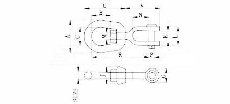 Acero de carbono galvanizado de alta resistencia para el aparejo G-403