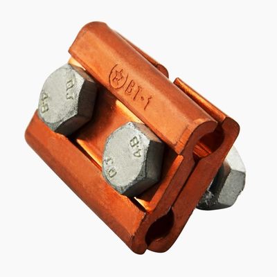 Conector de ranura paralela bimetálico fijo para conexiones de alambre duraderas