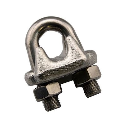 Tratamiento de agua Clip de cable de acero inoxidable con recubrimiento de acabado zincado