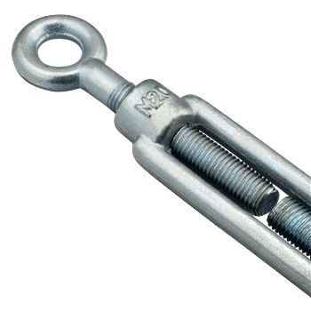 Caída forjada de carbono galvanizado DIN 1480 Tornuela de cuerpo cerrado
