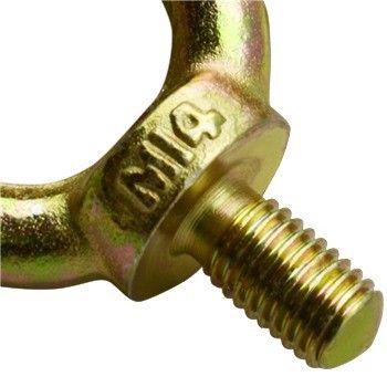 Emperador de acero al carbono gota forjado galvanizado para elevación de los ojos tornillo JIS 1168 Fijaciones