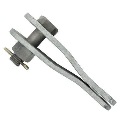 Tipo de conector de hendiduras paralelas galvanizadas para tamaños personalizados