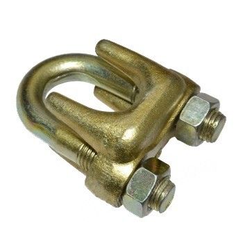 Clip de cuerda de alambre fijación Galv maleable Tipo A para el tamaño personalizado de acero inoxidable