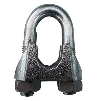 Acero inoxidable Galv Maleable Clip de cable de alambre Tipo B Ideal para la industria automotriz