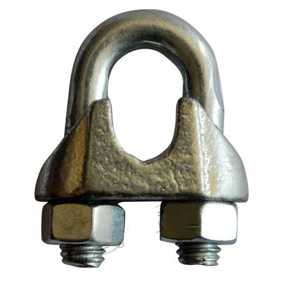 Clip de cable de alambre maleable de tipo US Galv para aplicaciones industriales