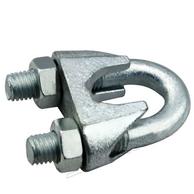 Clip de cable de alambre maleable de tipo US Galv para aplicaciones industriales