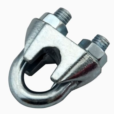 Clip de cable de alambre maleable de tipo US Galv para aplicaciones industriales