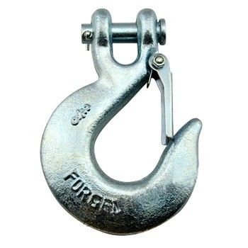 Clavado de seguridad de metal, gancho de vista de elevación forjado para actividades de escalada al aire libre