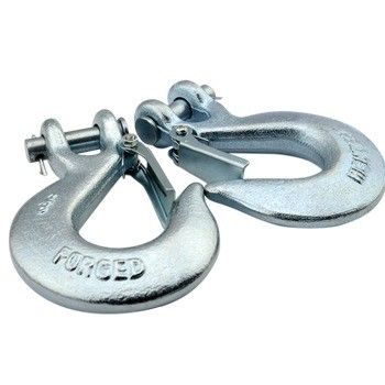 Clavado de seguridad de metal, gancho de vista de elevación forjado para actividades de escalada al aire libre
