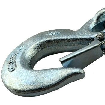 Clavado de seguridad de metal, gancho de vista de elevación forjado para actividades de escalada al aire libre