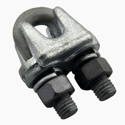 Caliente DIP galvanizado hombre clips cable de alambre clip U perno conector para el hardware de la línea de polo