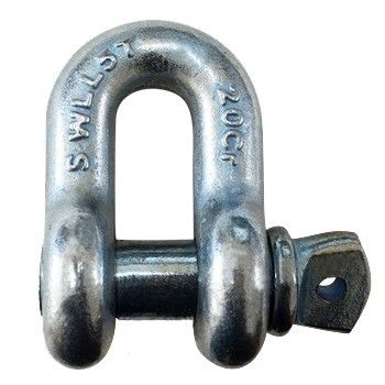 Accesorios marinos de acero inoxidable superior, grilletes forjados para elevación general